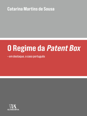 cover image of O Regime da Patent Box